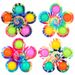 Stress Relief Toys Stem Supply Finger Bubble Music Double Sided UV Printing Colorful Pattern Rat Extermination Pioneer Finger Gyroscope_voghion.com