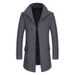 Woolen cloth men's Keel Trench Coat_voghion.com