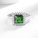 Anelli e accessori di gioielli con zirconi color smeraldo in streaming live più venduti_voghion.com