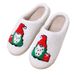 Pantofole in cotone pelose in stock transfrontaliero, asciugamano ricamato, peluche invernale, Natale, vendita calda, gnomo, casa, antiscivolo_voghion.com