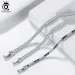 Designer ORSA JEWELS Bracciale tennis da donna in argento sterling 925 con montatura a castone da 2530 mm, zirconi cubici, fatto a mano_voghion.com