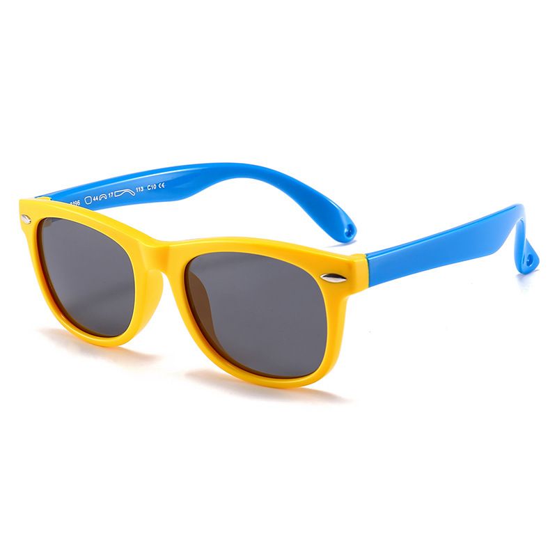 Unisex Children's fashion polarizing sunglasses sunblock mirror baby rice nail sunglasses boys and girls glasses_voghion.com