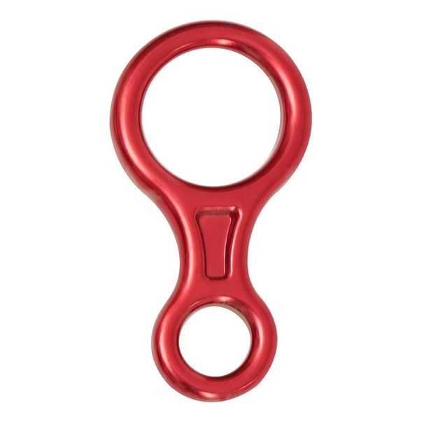 Dissuasore ad anello a forma di 8 per arrampicata su roccia all'aperto, attrezzatura per fuga rapida, dissuasore di emergenza in lega di alluminio ad alta quota_voghion.com