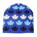 Autumn Winter Men Women Colorful Five-pointed Star Jacquard Knitted Super Elastic Wool Warm Pullover Hat_voghion.com
