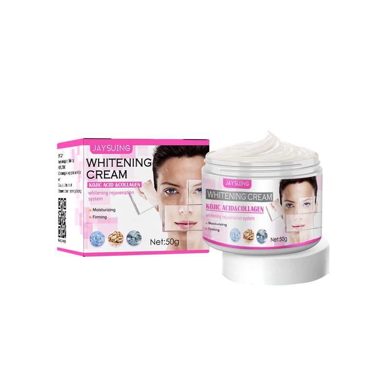 Crema viso antirughe idratante e schiarente all'acido cogico Jayswing, schiarente, per macchie e pelle spenta, ringiovanente_voghion.com