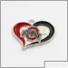 Breloques Us Ncaa Football University Team Ohio State Buckeyes Dangle Charm Diy Collier Boucles d'oreilles Bracelet Bracelets Boutons_voghion.com