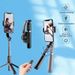 Treppiede per selfie Bluetooth Gimbal Stabilizzatore Rotazione a 360° Riprese stabili per smartphone Staffa per riprese verticali in diretta_voghion.com