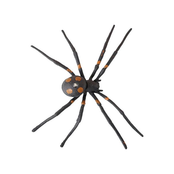 Leuchtendes Halloween-Streichspielzeug mit künstlicher Spinne und roten LED-Augen – gruseliges Jump-Scare-Dekor für Partys, Spukhäuser oder Süßes oder Saures._voghion.com