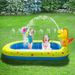 Tobogán acuático inflable con forma de dinosaurio para niños, piscina infantil, piscina con aspersores, juego de juguetes para piscina_voghion.com