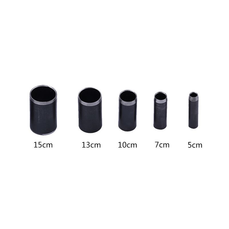 5/6Pcs/Set Leather Pattern Punch DIY Short Head Set Holster Punch Hollow Punch Hole Puncher Tool_voghion.com