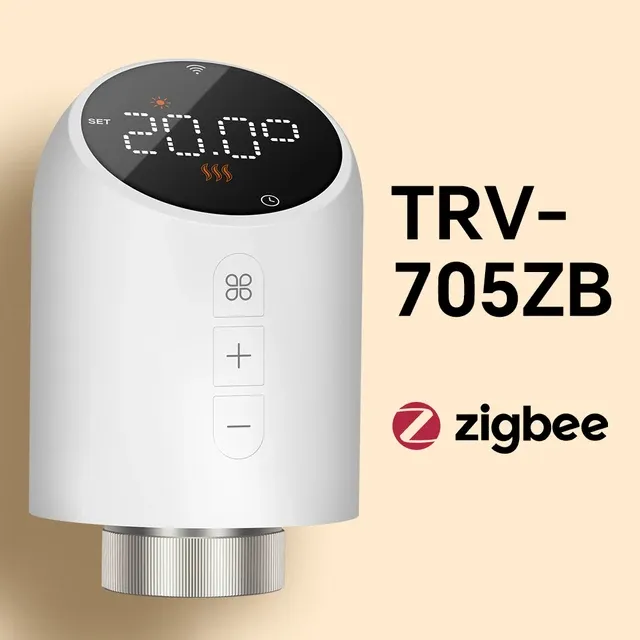 Beok Tuya Zigbee/Wifi Radiator Thermostat Vae Smart TRV Thermoregulator for Warm or Heating with Google Home Alexa_voghion.com