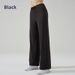 NT Barely There High Waist Drawstring Sports Wide Leg Women Loose Gym Long Running Slim Fit Yoga Pants_voghion.com
