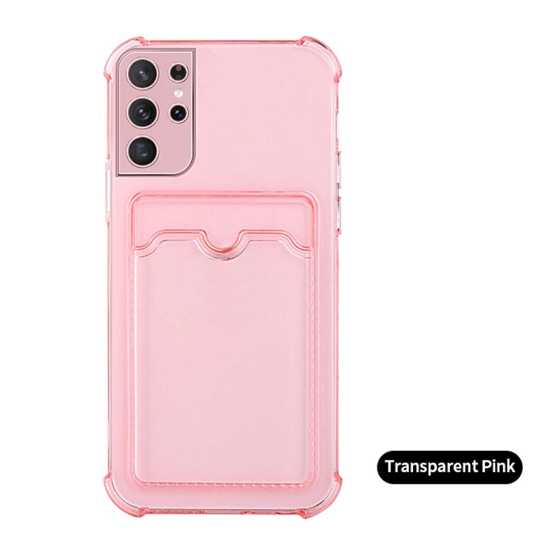 per il caso di samsung s21 ultra s 21 plus s20 fe a32 a52 a72 a12 a42 a22 a82 nota 20 slot per schede shell morbida copertura del telefono in silicone funda_voghion.com
