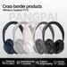 Cuffie Bluetooth over-ear wireless P733 con bassi profondi, archetto regolabile, microfono integrato, connessione multi-point per casa/ufficio/viaggi_voghion.com