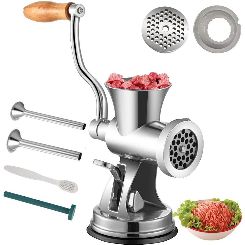Operated Grinder Coffee Multifunctional Manual 304 Meat Hand F Steel Stainless Maker Powder Grinder Sausage Grinder Crank Meat_voghion.com