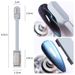 Double-Head Thickened Nail Magnet For Cat Eye Gel - Flower Design | Crystal Cat Eye & Lightning Multi-Functional Magnet_voghion.com