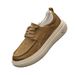 Summer Top Layer Cowhide Slanted Toe Casual Shoes Men's Cute Ugly Loafers Versatile Trendy_voghion.com