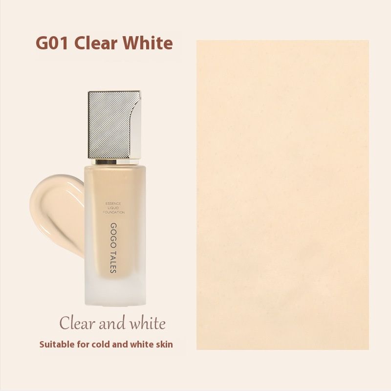 Gtales Gegewu Soft&Moisturizing liquid foundation concealer Light&Thin Nourishing Lotion is not easy to take off makeup_voghion.com