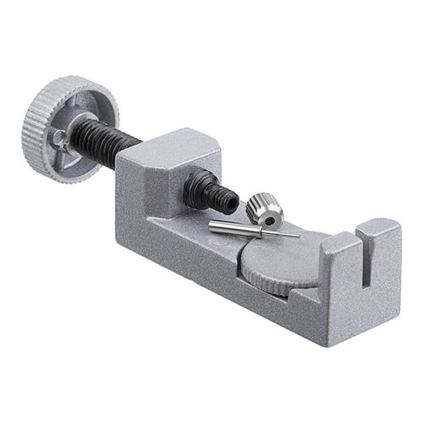 Qianbihe Uhrenstift-Entferner, verstellbar, rostfrei, flexibel, mit Schlitz, Uhrenarmband-Werkzeug für Zuhause_voghion.com