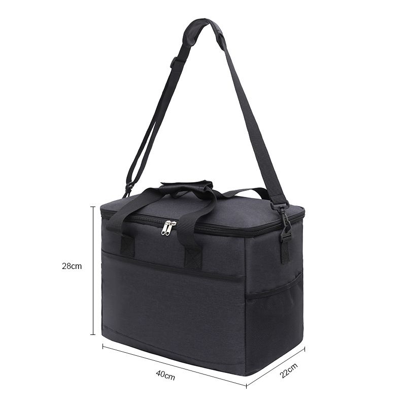 Extra Large Insulated Cooler Bag Thickened Thermal Lunch Tote For Camping Picnics Leakproof Portable Food Carrier With Heavy Duty Handles_voghion.com