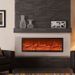 Electronic LED Simulated Flame European Style Electric Fireplace Embedded Decorative Cabinet Household Heater_voghion.com
