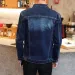 Blaue Revers-Jeansjacken für Herren, günstiger Preis, stilvolle Herrenmode, japanische Retro-Rock-Ästhetik, originaler Stoff-Cowboymantel für Herren_voghion.com