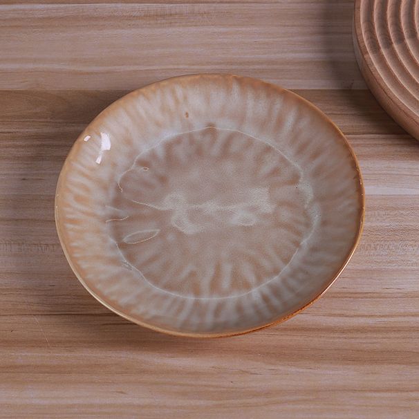 Home Garden Round Creative Bowl And Dish Set Household Ceramic Bowl And Dish Combination Set Retro Style Plate Bowl Ceramic Tableware Wholesale_voghion.com