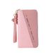 New Wallet Long Women's Zip Wallet Women's Korean-Style Stitching Contrast Color Tassel Wild Card Holder_voghion.com