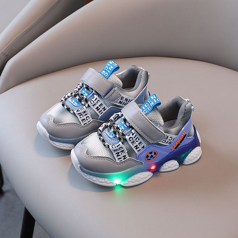 Chi's Girls 1-6 And Boys Aged 3, Breathable Mesh With Anti Slip Soft Soles, Trendy Baby Walking Shoes For Young_voghion.com