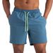 Men's Beach Shorts, Summer Shorts, Men's Hot Spring Swimming Trunks, Quarter Pants, Double Layer Large Size Sports Casual Pants, Waterproof_voghion.com