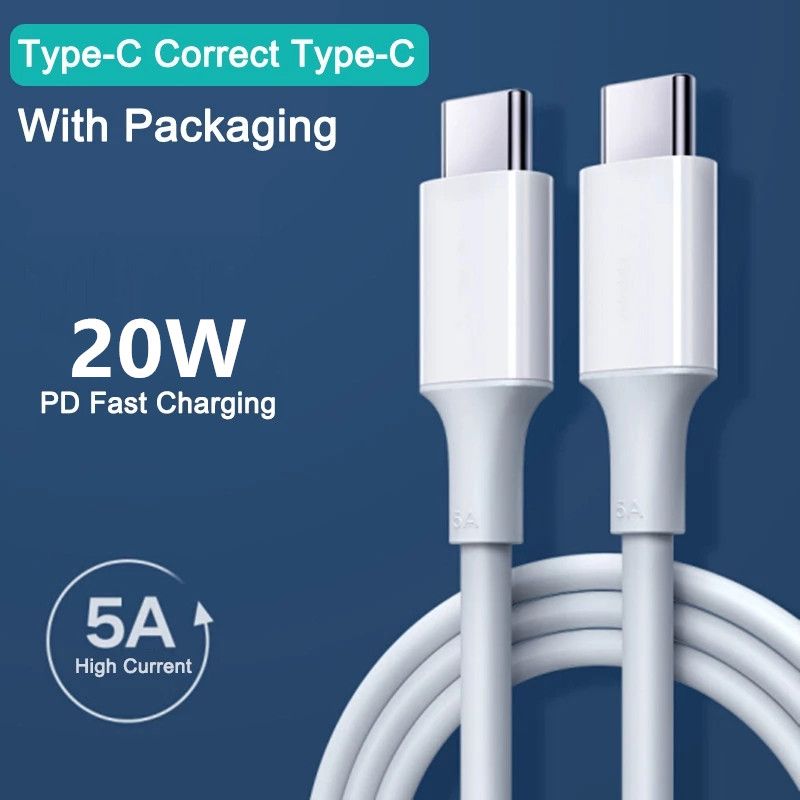 Kabel szybkiego ładowania typu PD C do typu 20 W USB C do USB do iPada Samsung Xiaomi 12 OnePlus Ładowanie USB Możliwość ładowania_voghion.com