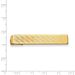 Kelly Waters Gold-plated Chevron Pattern Tie Bar_voghion.com
