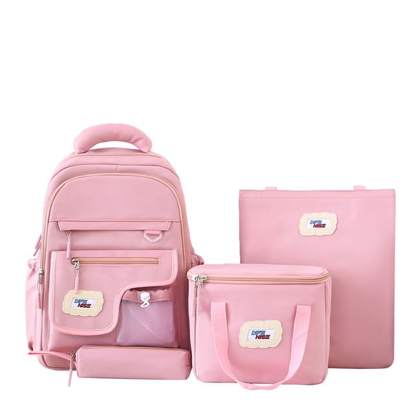 Kids Backpacks New Fashion Large Capacity Backpack Student Schoolbag Casual Commuting Simple Backpack_voghion.com