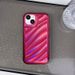 Custodia protettiva CyberGear Iridescent Laser compatibile con iPhone 14 16 Pro 17, effetto acqua rossa trasparente, effetto onda 15_voghion.com