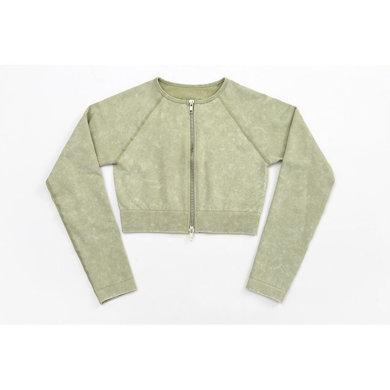 Plus Size Barely There Yoga Jacket Running Side Support Shockproof Lulu Sweat-Wicking Quick-Dry Wearable High Elastic_voghion.com