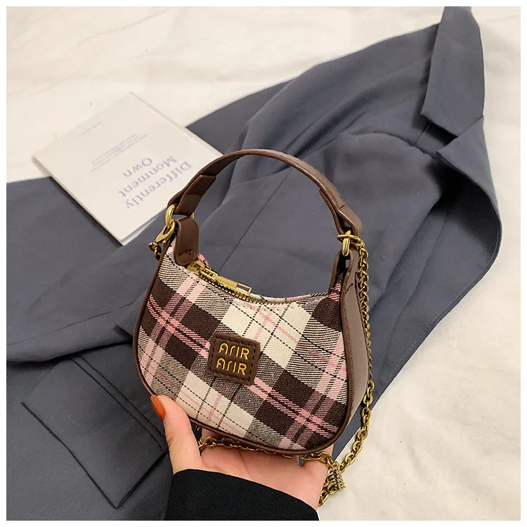 Sac à bandoulière pour enfants - Mini sac à main imprimé léopard et carreaux pour garçons et filles_voghion.com