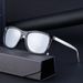 2024 New Square Frame Polarized Sunglasses for Men Sunscreen Aluminum Magnesium Sunglasses for Men Trendy Cross-Border Wholesale Sunglasses_voghion.com