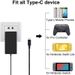DATA FROG EU/US Plug AC Adapter Charger for Nintend Switch OLED Travel Home Charging USB Type C Power Supply for Nintend Switch_voghion.com
