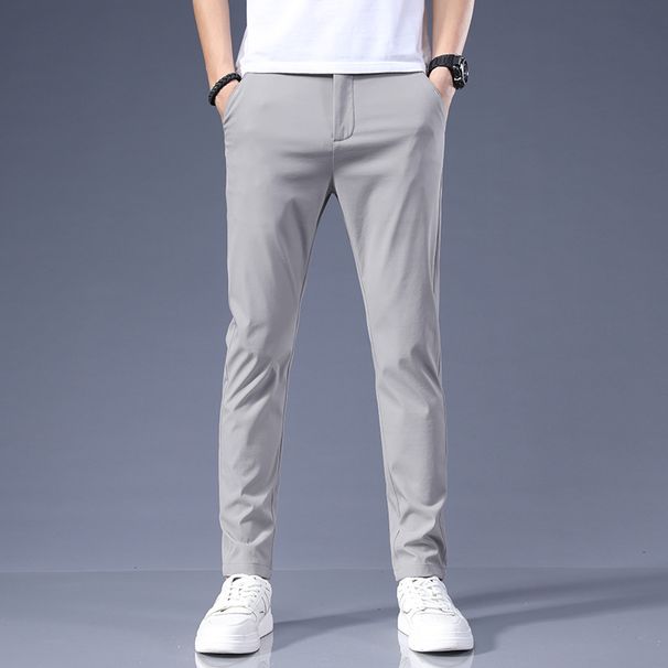 Stretchhose mit geradem Bein für Herren – Atmungsaktive, vielseitige und bequeme Freizeithose für den Alltag_voghion.com