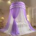 Princess Lace Double Layer Canopy Mosquito Net Full Coverage With Ceiling Hanging Design Floor Length Curtains_voghion.com