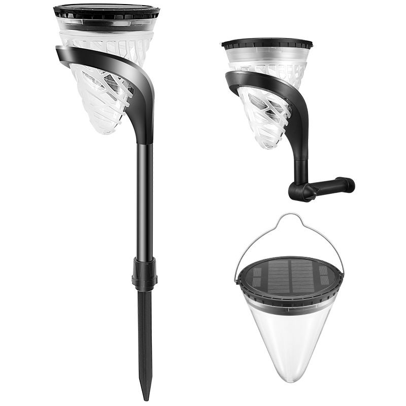 LED-solcellslampa utomhusbelysning vattentät IP65 varm/vit automatisk på/av solcellslampa för trädgårdar och gångvägar_voghion.com