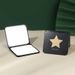 Small mirror portable cute mini makeup mirror double-sided portable dressing mirror student hand-held folding mirror_voghion.com