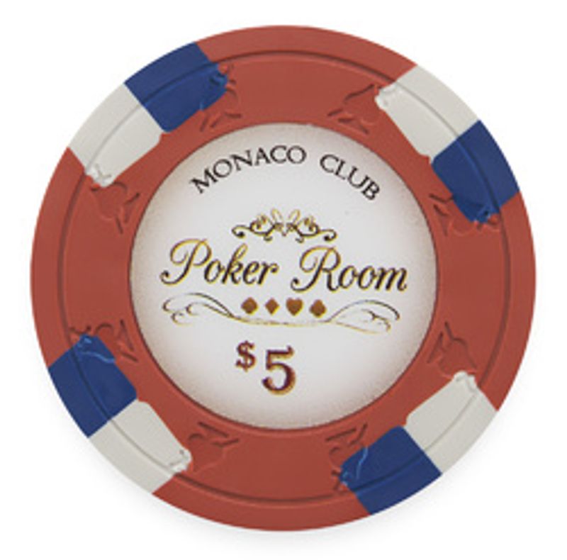 Monaco Club 13.5 Gram, $5, Roll of 25_voghion.com