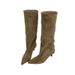 2024 Herbst Winter Neue Spitzschuh Niedrigen Absatz Rohr Reiten Bequeme Vielseitige Over-the-Knie Stiletto Lange Stiefel_voghion.com