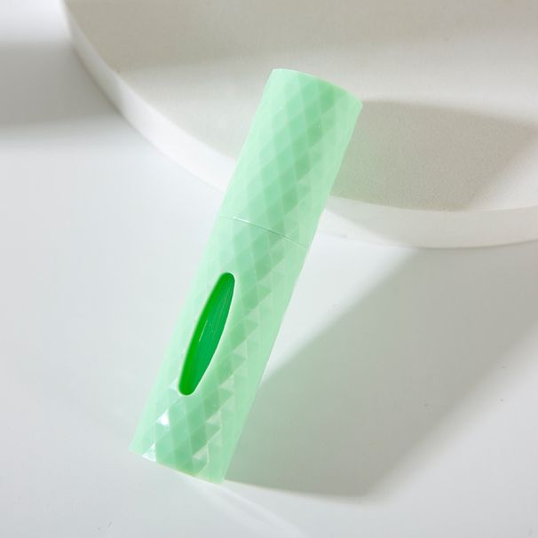 Frasco de perfume com enchimento direto e fundo de diamante de plástico Spot de 5 ml, frasco de spray com bomba automática, frasco de perfume de alumínio com prensa_voghion.com