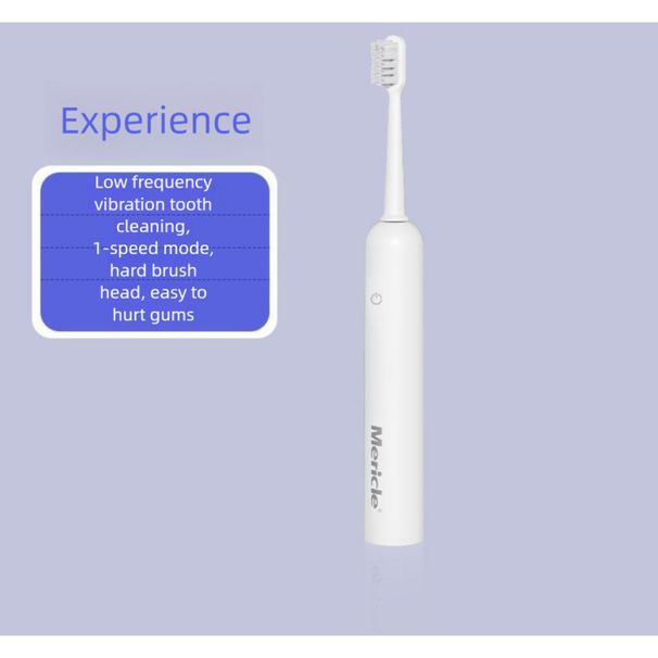 Mericle Ultrasonic Deep Cleaning Vibrating Electric Adult Fully Automatic Smart Toothbrush Quiet_voghion.com