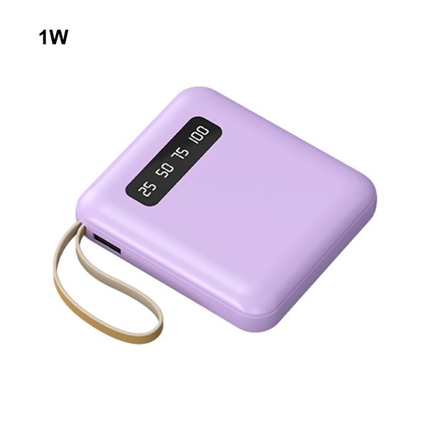 20000mAh 4-in-1 Power Bank, Fast Charging With 4 Cables, Mobile External Portable Charger For Suitable For All Mobile Phones_voghion.com