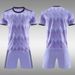 22-23 Light Plate short sleeved adult purple i-color football jersey set for team games_voghion.com