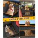 Rear Seat Cage Fence Anti-Dirty Dog Portable Travel Bed Pet Car Mat_voghion.com