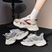 Women's Shoes Thick Soled Retro Forrest Gander Training Shoes For Women Summer Height Enhancing Lightweight Casual Board Shoes_voghion.com
